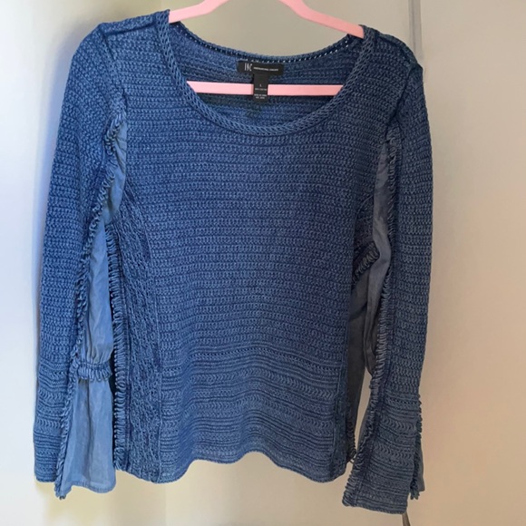 INC International Concepts Tops - Denim and chambray shirt NWT INC size L